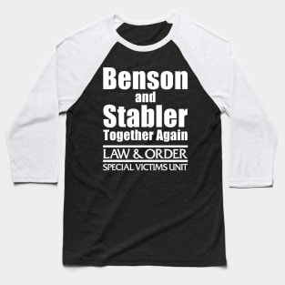 Elliot Stabler And Olivia Benson Baseball T-Shirt